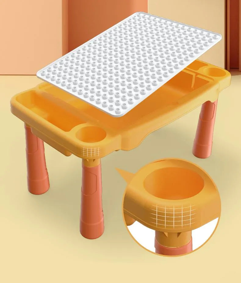 Juego de mesa y silla con bloques de construcion 120 pcs - additional image 21