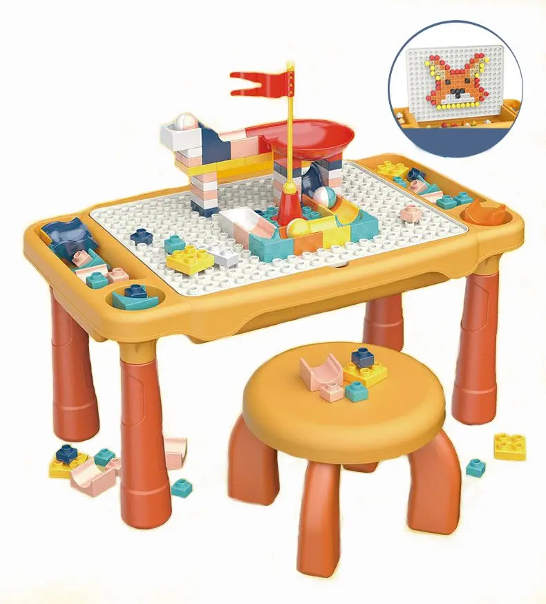 Juego de mesa y silla con bloques de construcion 120 pcs - additional image 25