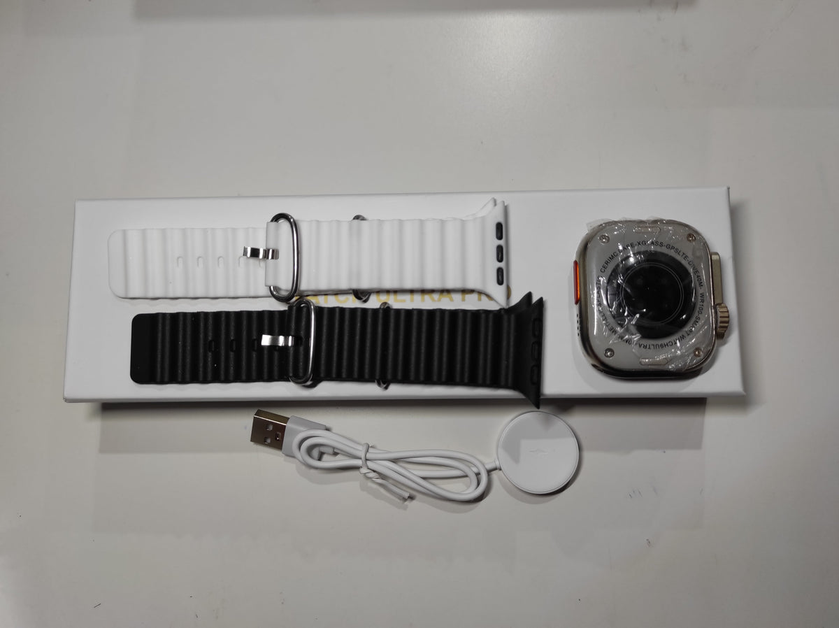 Smartwatch Ultra Pro con 2 Correas (Negro + Blanco) - additional image 11